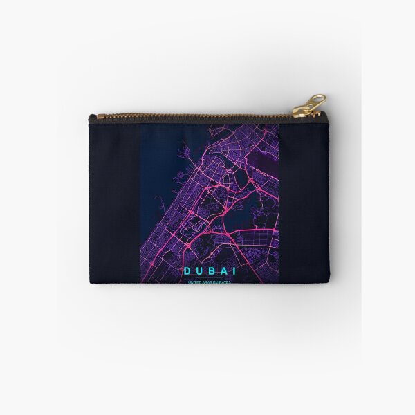 Item preview, Neon Style Map of , Dubai, UAE designed and sold by Enea Kelo.