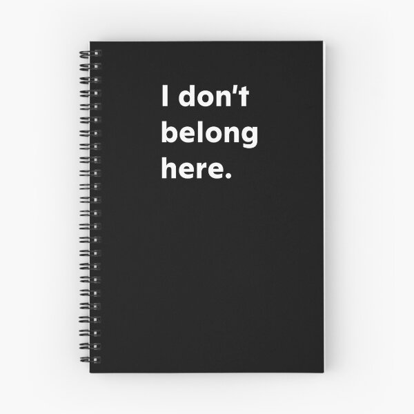 Item preview,  I Don't Belong Here designed and sold by upliv.