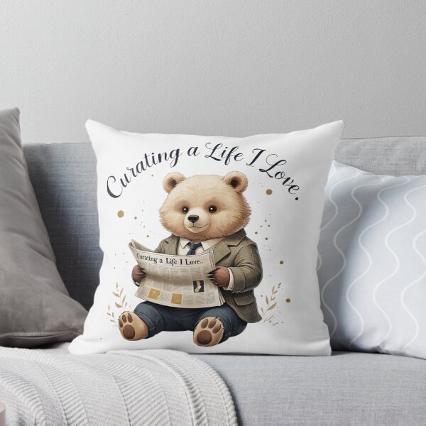 Item preview, Curating A Life I Love Preppy Vintage Bear Old Money designed and sold by AQUILAKREO.