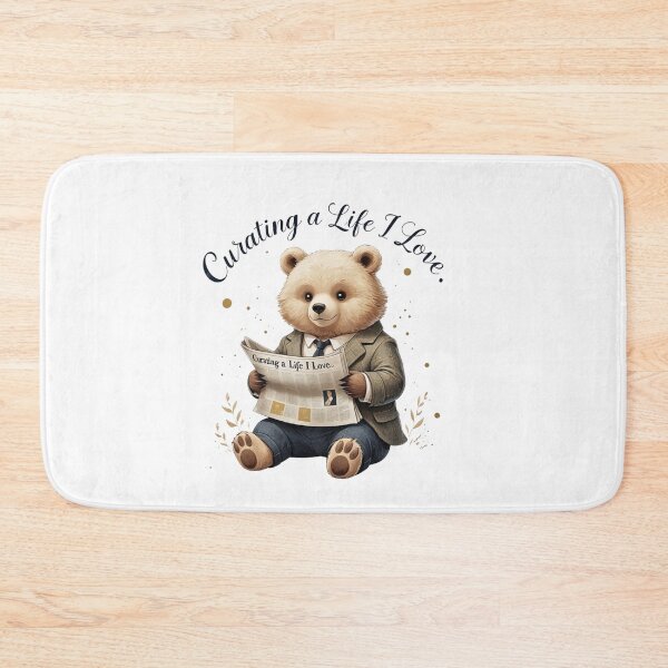 Item preview, Curating A Life I Love Preppy Vintage Bear Old Money designed and sold by AQUILAKREO.