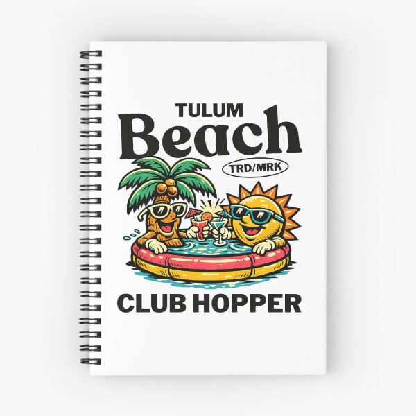 Item preview, Tulum beach club hopper designed and sold by Mascot Riot Studio.