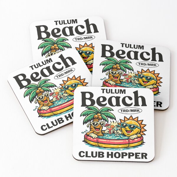 Item preview, Tulum beach club hopper designed and sold by Mascot Riot Studio.