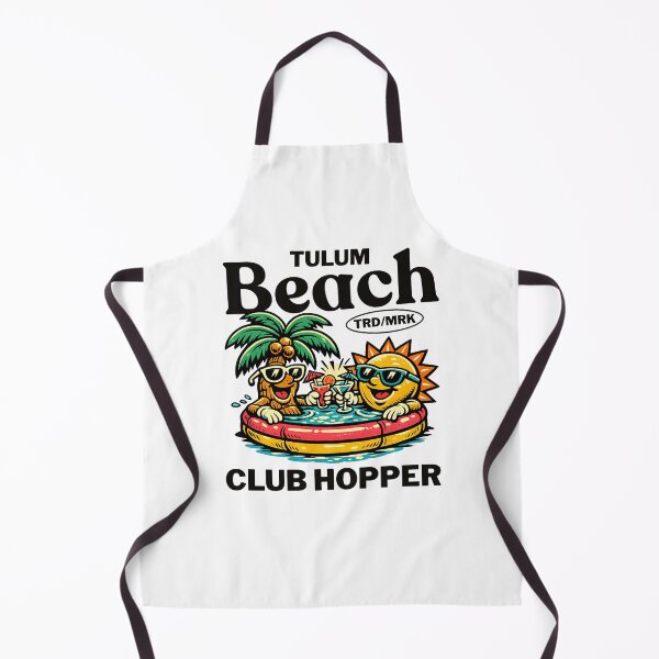 Item preview, Tulum beach club hopper designed and sold by Mascot Riot Studio.