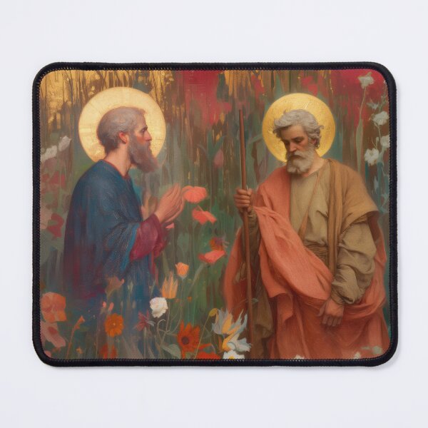 Item preview, Saint Philip and Saint James designed and sold by SanctifiedSouls.