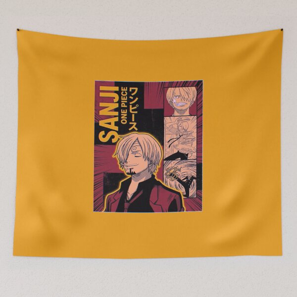Item preview, Sanji retro videogame poster design designed and sold by Moonshroomarts.