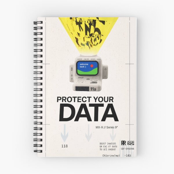Item preview, Protect Your Data Poster - MARATHON designed and sold by FigNewto.