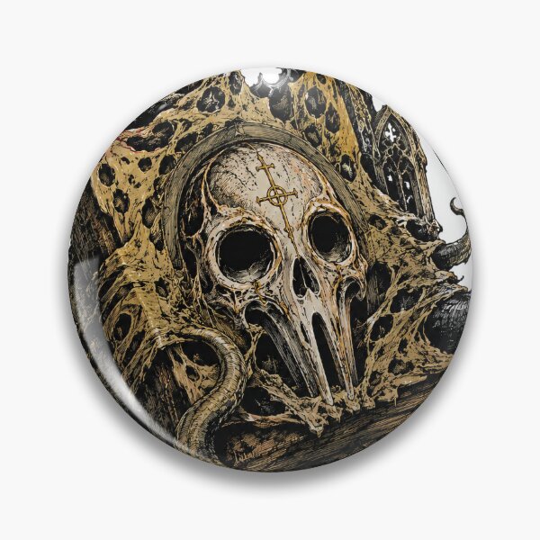 Item preview, Gothic style illustration of the Necronomicon book designed and sold by Jani-art-world.