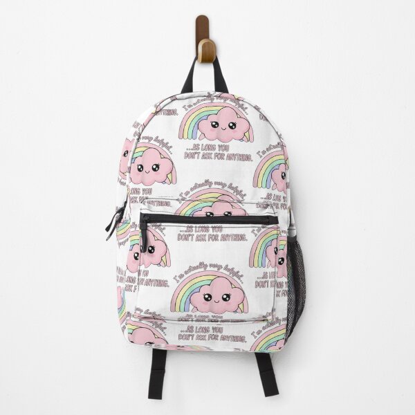 Item preview, I’m Actually Very Helpful Funny Kawaii Cloud Humor designed and sold by Wit & Wear.