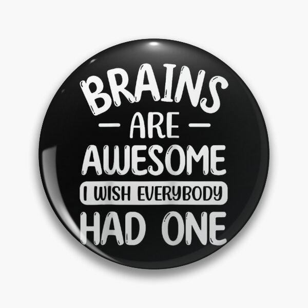 Item preview, Brains Are Awesome I Wish Everyone Had One Raglan Baseball Tee designed and sold by ngan2614387.
