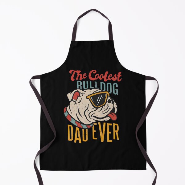 Item preview, The Coolest Bulldog Dad Ever Retro Dog Shirt designed and sold by OlyvieArt.