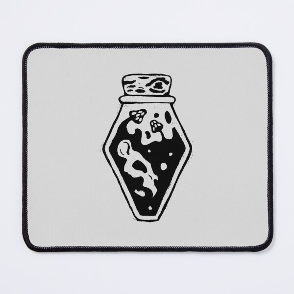 Item preview, Black Potion bottle  designed and sold by RootSpellStudio.