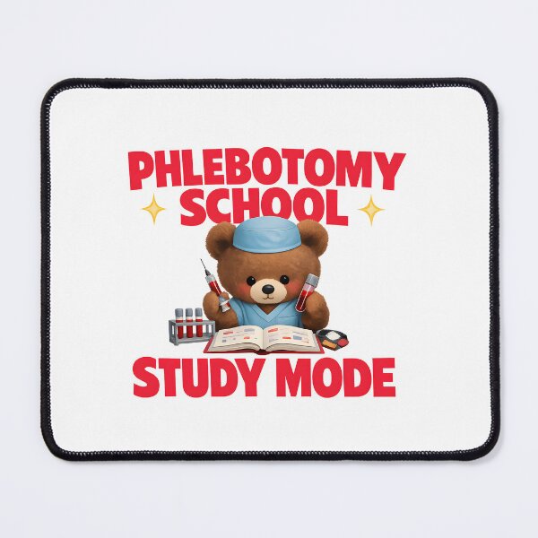 Item preview, Cute Sleeping Tabby Cat Future Phlebotomist Dream Big Medical Lab Student Design designed and sold by ClinicalHubs.