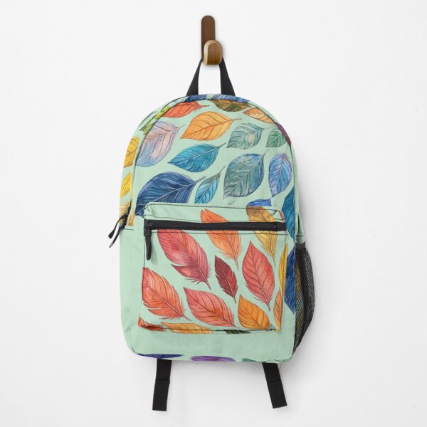 Item preview, Rainbow Leaf Mandala designed and sold by sanorastyle.