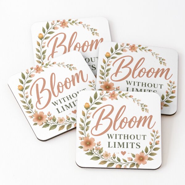 Item preview, Bloom Without Limites Inspirational Boho Graphic designed and sold by ZanyPaintbrush.