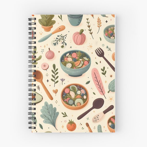 Item preview, Fresh & Crunchy Salad Pattern designed and sold by Saucebyte.
