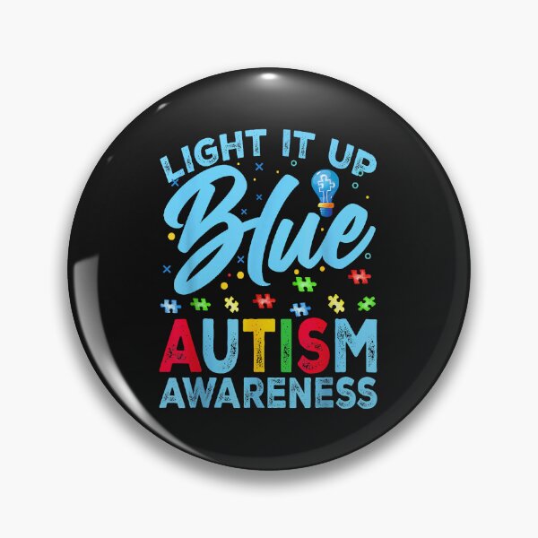 Item preview, Light It Up Blue Autism Awareness Men Women Kids T Shirt designed and sold by DanMoor.