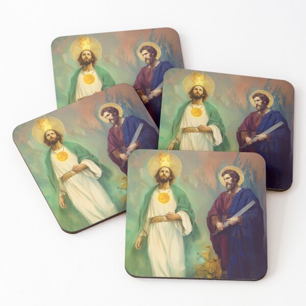 Item preview, Saint Simon and Saint Jude designed and sold by SanctifiedSouls.