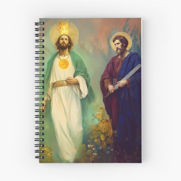 Item preview, Saint Simon and Saint Jude designed and sold by SanctifiedSouls.