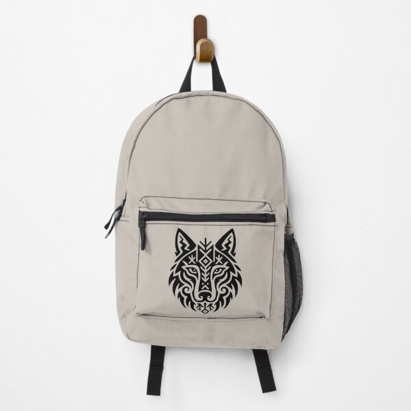 Item preview, Fenrir: Geometric Norse Wolf Runic Design designed and sold by JacquiTaylorArt.