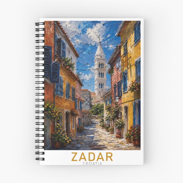 Artikelvorschau, Zadar, Kroatien – Reiseposter (Kunstdruck) entworfen und verkauft von ArtByMouad.