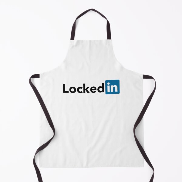 Item preview, Locked In (LinkedIn parody) designed and sold by fandemonium.