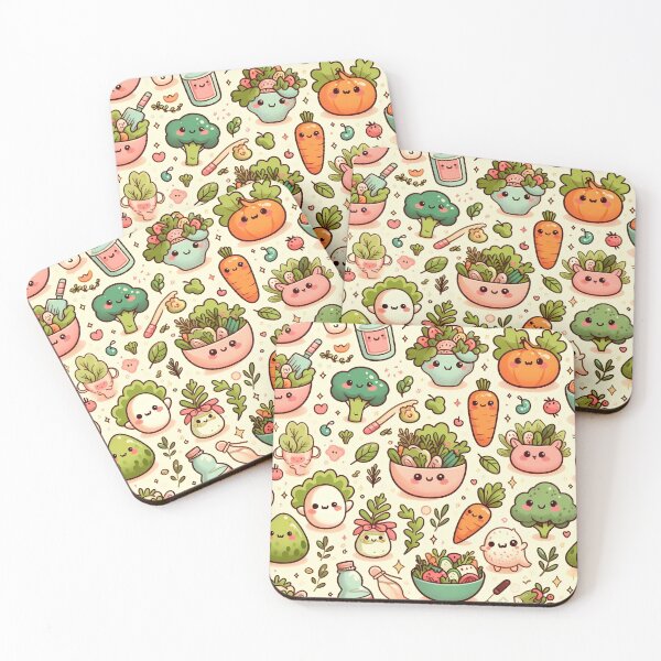 Item preview, vegetable cute pattern designed and sold by Saucebyte.