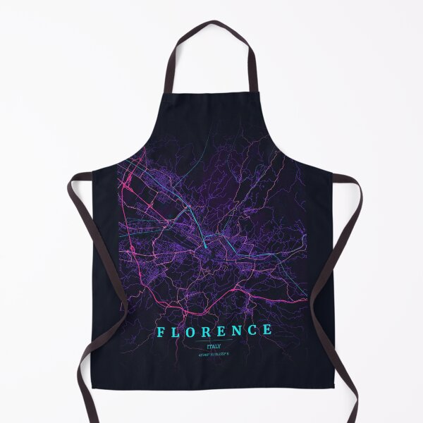 Item preview, Neon Style Map of Florence, Italy designed and sold by Enea Kelo.