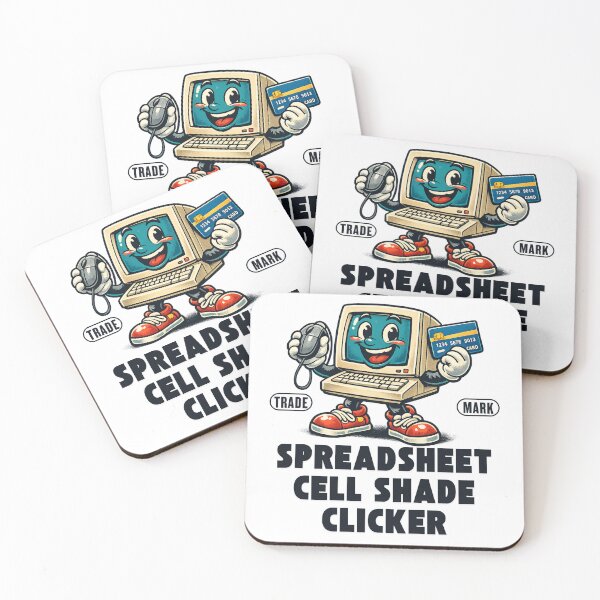Item preview, Spreadsheet cell shade clicker designed and sold by Mascot Riot Studio.
