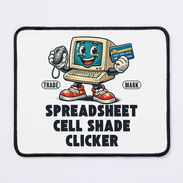 Item preview, Spreadsheet cell shade clicker designed and sold by Mascot Riot Studio.