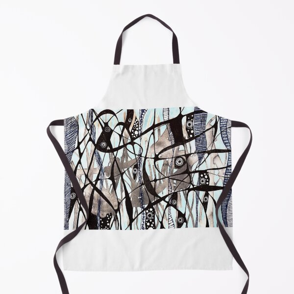 Item preview, Hope | Dark Abstract Ocean-Inspired Illustration | Surreal Abstract Black and Blue Artwork designed and sold by BillieCreative.