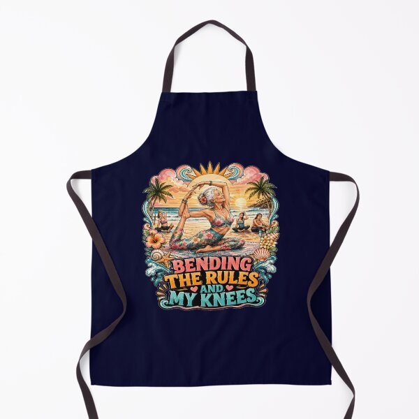 Item preview, Retirement and Yoga Humor Bending The Rules and My Knees designed and sold by fantasticdesign.