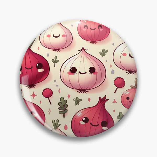 Item preview, cute onion pattern designed and sold by Saucebyte.
