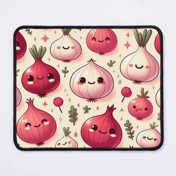 Item preview, cute onion pattern designed and sold by Saucebyte.