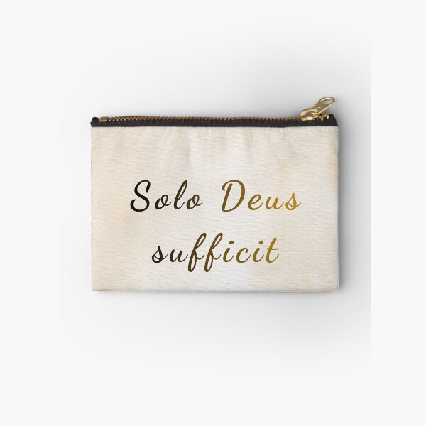 Item preview, God Alone Suffices - St. Teresa of Avila Saint Quote Art designed and sold by Très Joli Brothers.