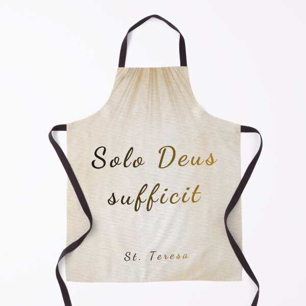 Item preview, God Alone Suffices - St. Teresa of Avila Saint Quote Art designed and sold by Très Joli Brothers.