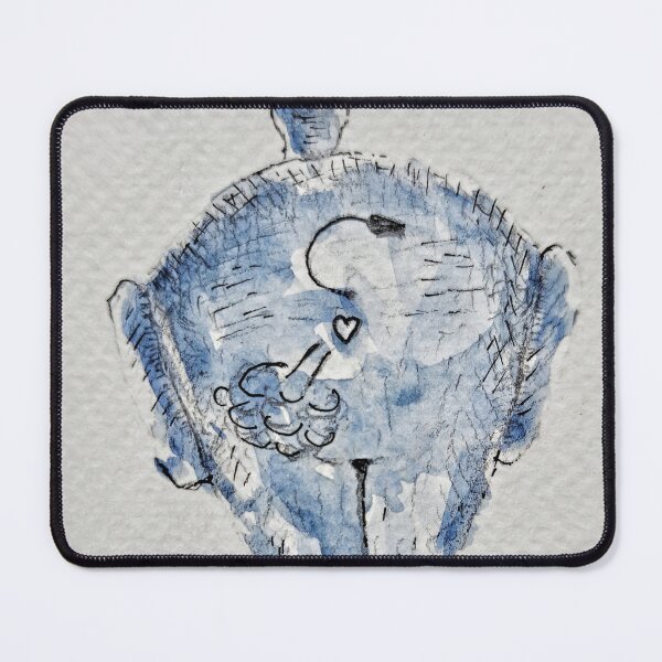 Item preview, Authentic PM2.5 Elephant – Minimal Deadpan Illustration designed and sold by Rak Scenist.