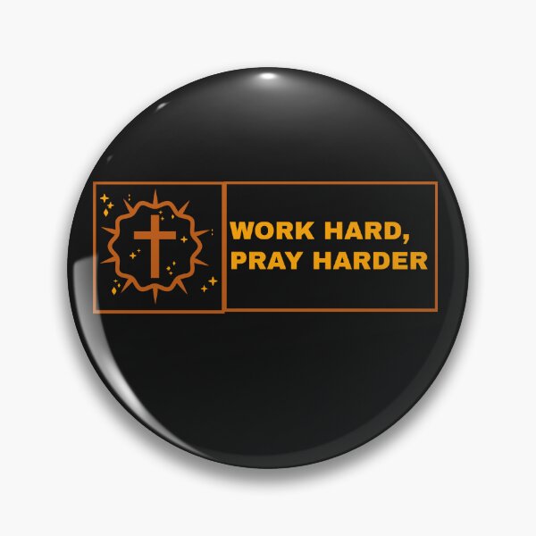 Item preview, work hard pray hard designed and sold by wordsoftruth1.