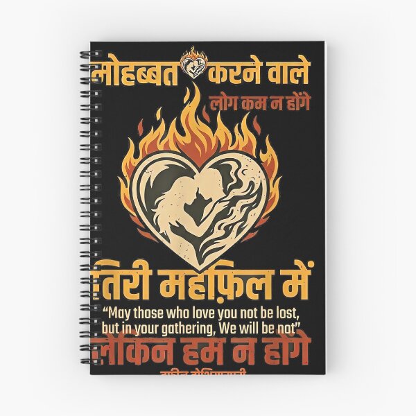 Artikelvorschau, Ästhetik der Hindi-Poesie – Herz & Feuer, gefühlvolle Kunst entworfen und verkauft von ngan2614387.