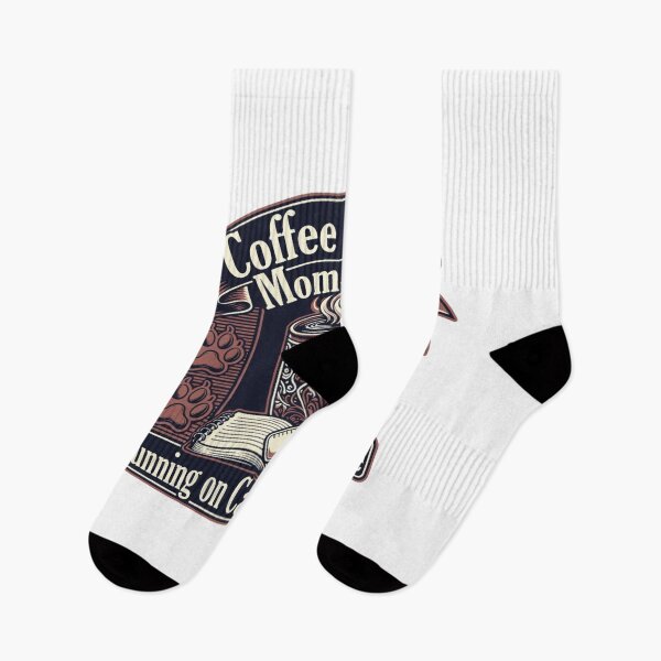 Item preview, Coffee Fueled Mom Boss Tee Running on Caffeine Love Gift designed and sold by YMLux.