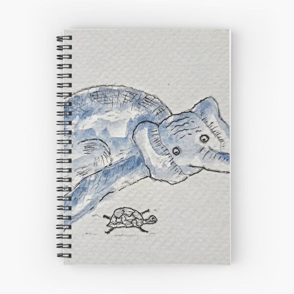 Item preview, ​Professional Amateur - Deadpan Elephant & Turtle Sketch designed and sold by Rak Scenist.
