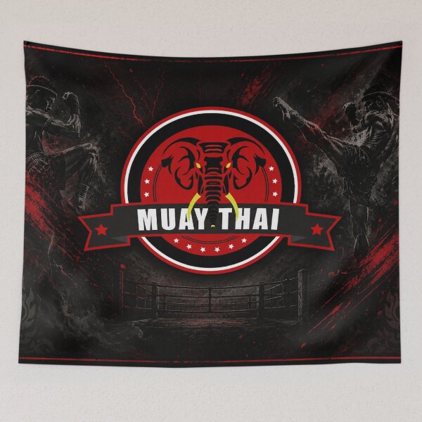 Item preview, Muay Thai War Elephant designed and sold by Fei Long Design Hub.