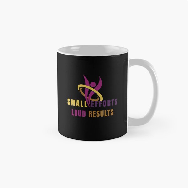 Item preview, Motivational Abstract Gymnast Figure – Small Efforts Loud Results designed and sold by LoudVictory.