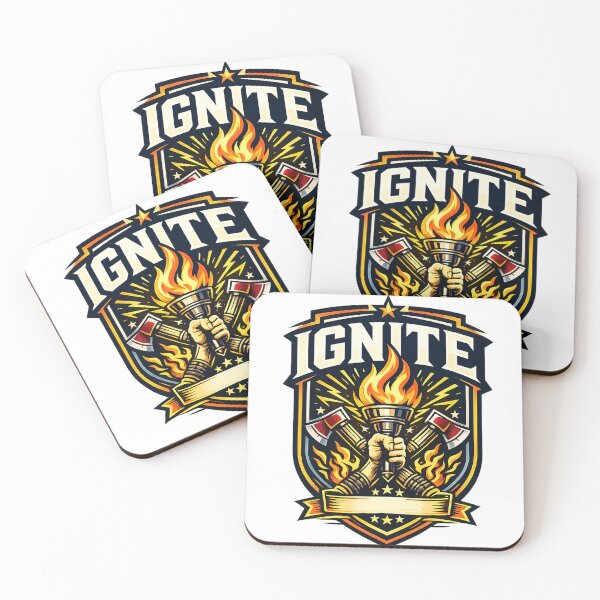 Item preview, Ignite Flame Torch Motivational T-Shirt Design designed and sold by ViewandShop.