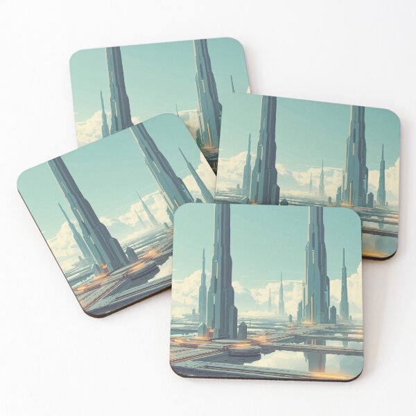 Item preview, The Temporal Towers designed and sold by AbstractAnom.