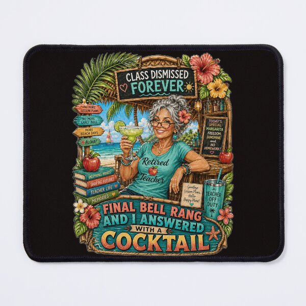 Item preview, Teacher Humor Final Bell Rang Answered with A Cocktail designed and sold by fantasticdesign.