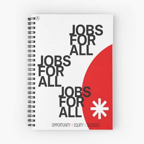 Item preview, Jobs for All Poster - MARATHON designed and sold by FigNewto.