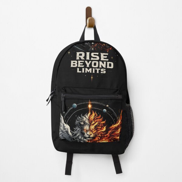 Item preview, Rise Beyond Limits Lion Fire Wings Graphic T-Shirts designed and sold by KDesignCrafts.