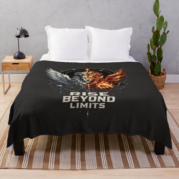 Item preview, Rise Beyond Limits Lion Fire Wings Graphic T-Shirts designed and sold by KDesignCrafts.