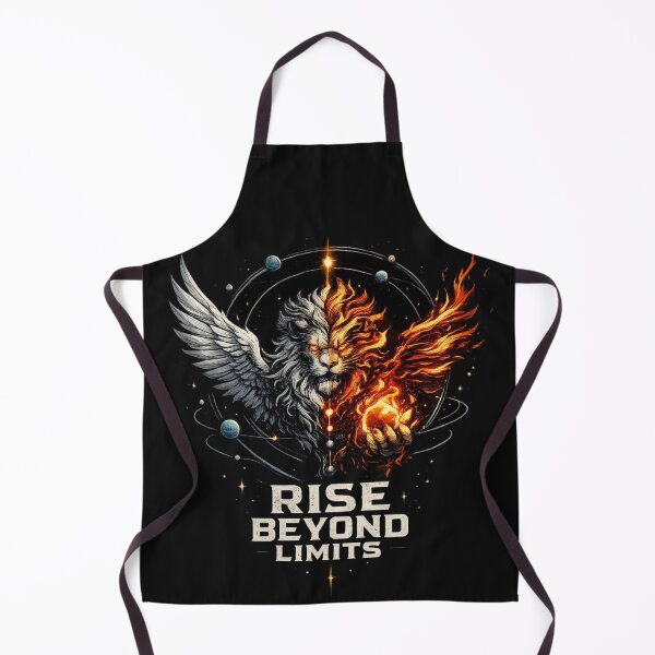 Item preview, Rise Beyond Limits Lion Fire Wings Graphic T-Shirts designed and sold by KDesignCrafts.