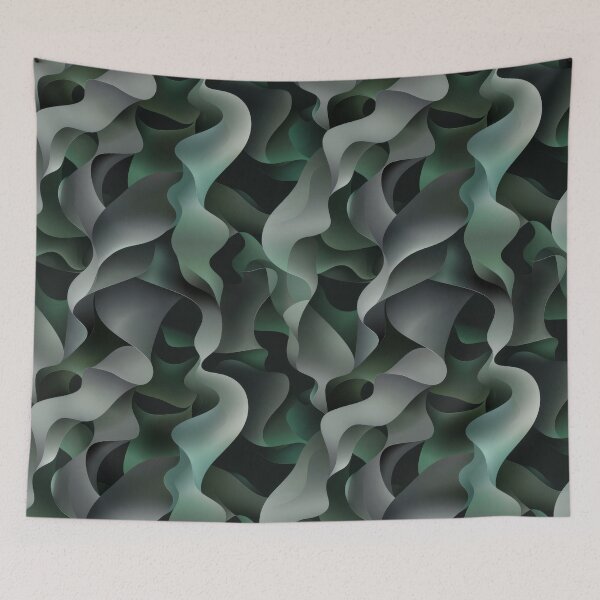 Item preview, Dark Fluid Abstract Pattern designed and sold by MegaNovaArt.